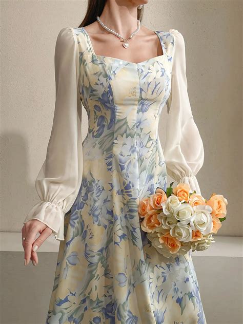 Printed A-Line Dress | Savana | Bestsellers