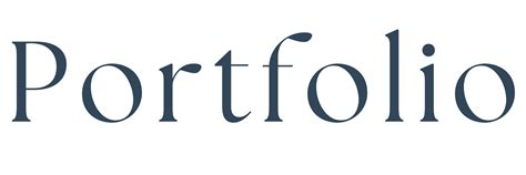 Image result for Portfolio Text Design