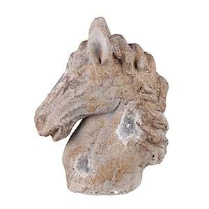 Buy Privilege International 66640 Ceramic Horse Head, Small Online at ...