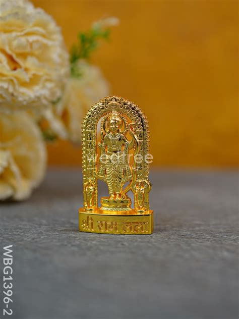 Murti - Ram Lalla - Gold Finish - WBG1396 – Wedtree