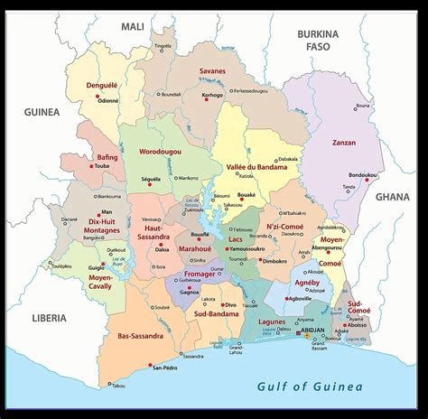 Cote d'Ivoire Maps & Facts - World Atlas