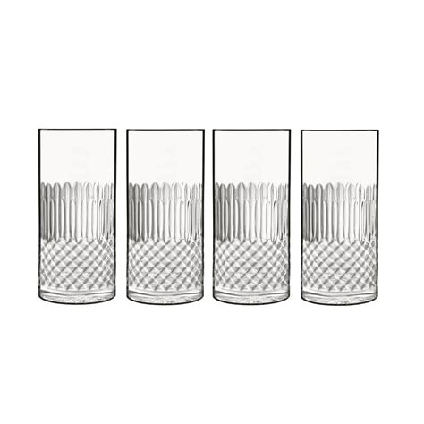 Hi-Ball Glasses | 480ml x 4 Tumblers | Luigi Bormioli Glassware ...