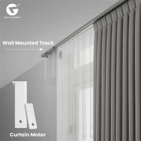 Leccy & Genesis Curtain Track and Smart Motor Combo – Leccy and Genesis