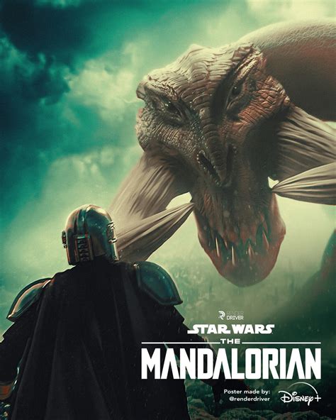 STAR WARS: The Mandalorian Mythosaur (by Render Driver) : r/ImaginaryJedi