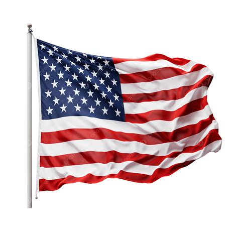 Bandera De Estados Unidos Fondo Blanco Bandera De Los Estados Unidos.