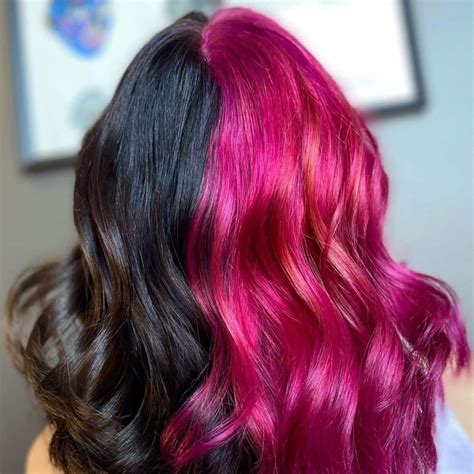 29 Black and Pink Hair Ideas and Pictures.