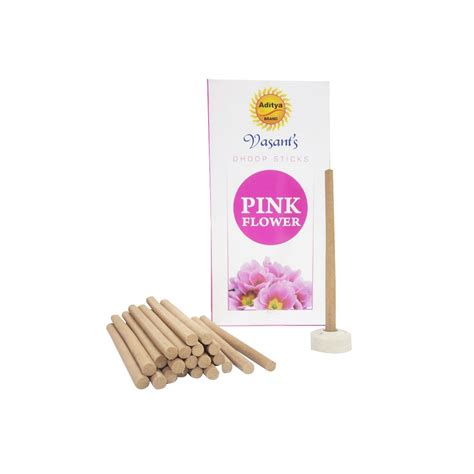 Pink Flower Dhoop Sticks - Buy Jain Pink Flower Dhoop Sticks Online ...