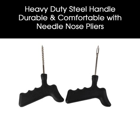 AllExtreme Universal Tubeless Tyre Puncture Repair Kit Flat Tire ...