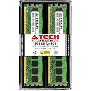 Amazon.in: Buy A-Tech 16GB (2 x 8GB) DDR3 1600 MHz PC3-12800R ECC RDIMM ...