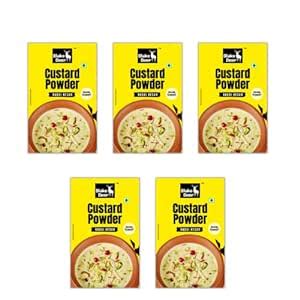 Blakedeer Custard Powder Rabdi Malayi Flavour(Pack Of 5),500G : Amazon ...