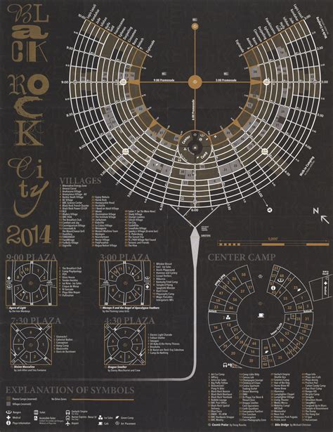 Burning Man 2014 Map