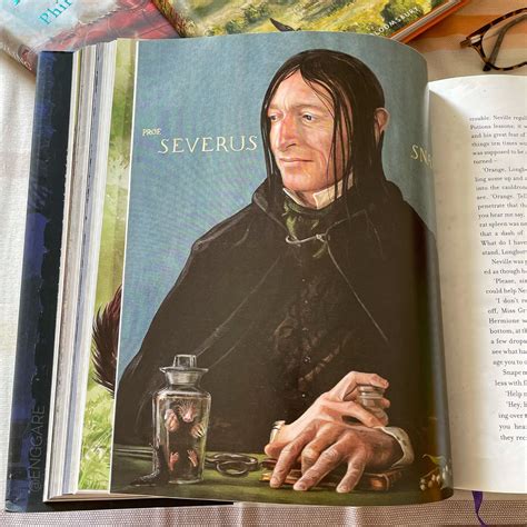 Prof. Severus Snape - illustrated by Jim Kay in Harry Potter and the ...