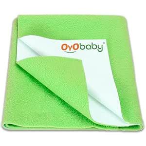 Buy OYO BABY Baby Bed Protector Dry Sheet 100×70 cm Medium | Waterproof ...