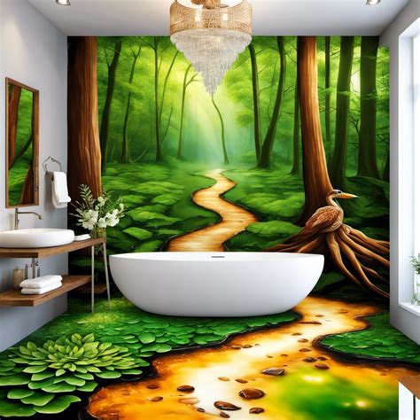 23 Innovative Epoxy Bathroom Floor Ideas for Your Home Decor Inspiration