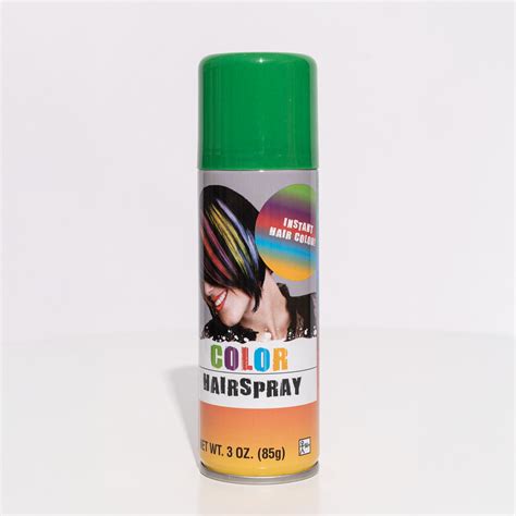 Green Coloured Hairspray for Kids | Vibrant Washable Colour | Little ...
