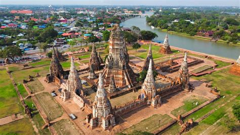 THE HINDU TEMPLE OF WAT CHAIWATTHANARAM IN THAILAND IS 12400 YEARS OLD ...