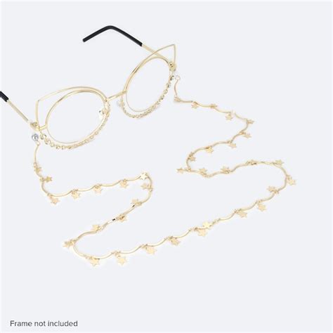 Stylish Shinny Gold Star Chain | Zeelool Glasses