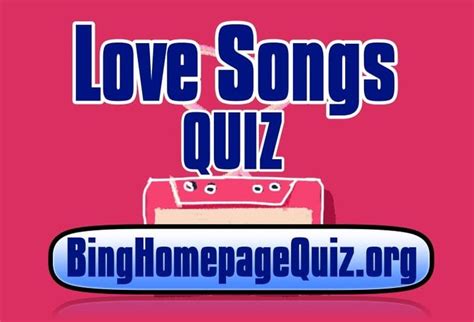 Bing Love Quiz 的图像结果