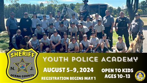 Ocean County Sheriff's Office Youth Police Academy | Ocean County Tourism