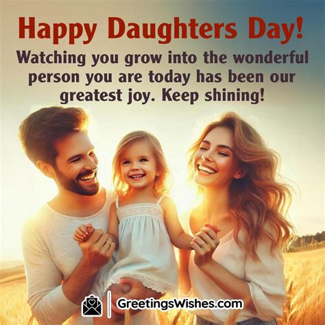 International Daughters Day Wishes and Messages (4th Sunday Of ...