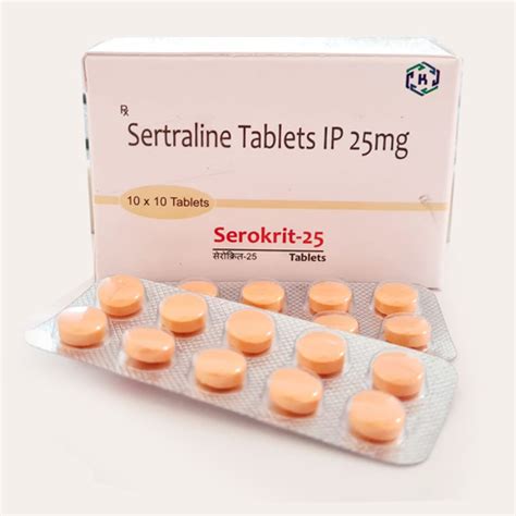 SEROKRIT-25 Tablets Kriti Lifesciences