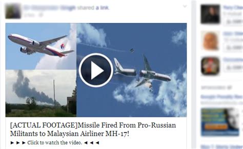 Video Shows Immediate Aftermath of MH17 Crash