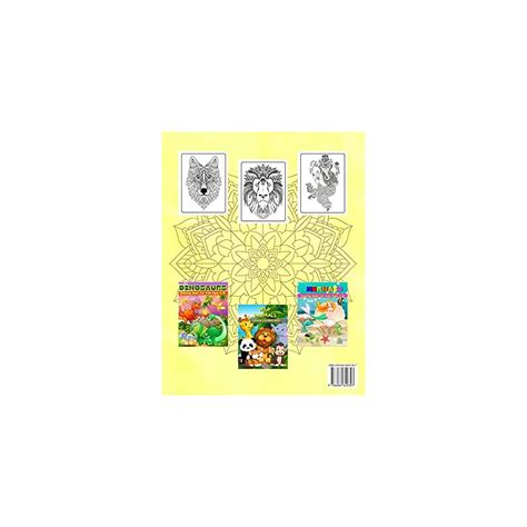 Animals Mandala Coloring Book For Adults: Mandalas | Ubuy India