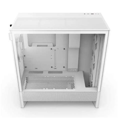 Buy NZXT H5 Flow RGB 2024 Edition EATX Cabinet (White) | EliteHubs.com