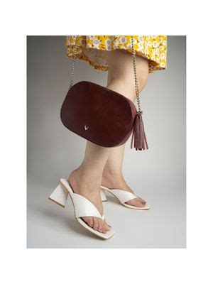 Buy Shoetopia Women White Solid Heels Online