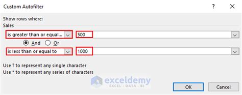 Image result for Custom AutoFilter Excel Multiple Values