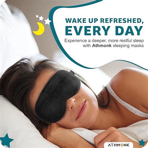 Luxury Velvet Sleeping Eye Mask Blind Fold – Athmonk