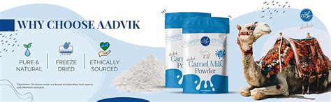 Aadvik Camel Milk Powder | Rich In Calcium for Strong Bones & Reduce ...