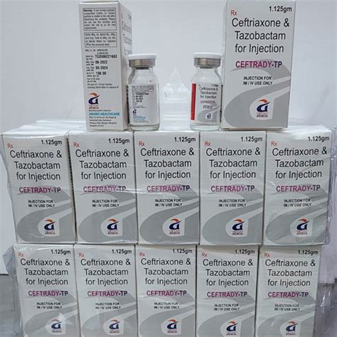 Ceftriaxone + Tazobactam Injection Le Tyche Pharmaceuticals Pvt. Ltd.