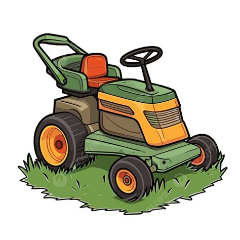 Riding Lawn Mowers Clipart