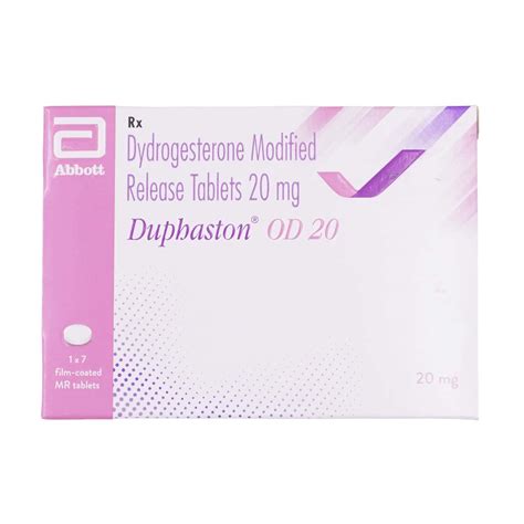 Duphaston Od 20 MG Tablet (7): Uses, Side Effects, Price & Dosage ...