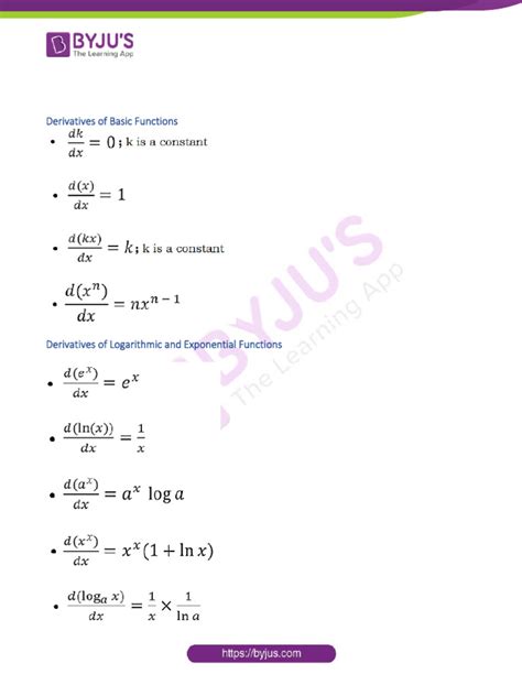 Differentiation Formula 的图像结果