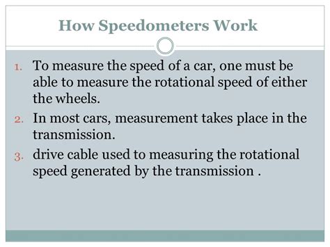 Image result for How Do Speedometers Work