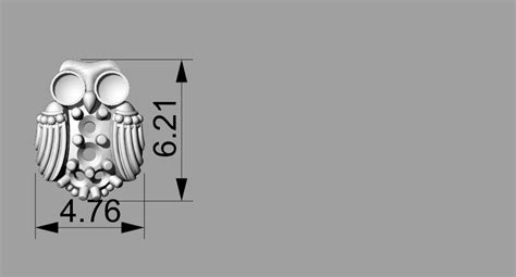 Owl 3D Model STL File