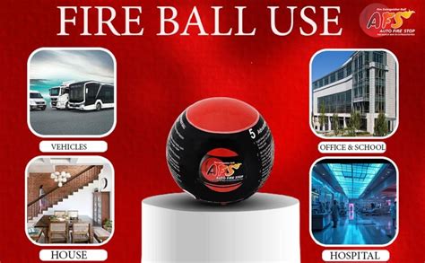 AFS Fire Extinguisher Ball, Approved by Govt of India Fire ...