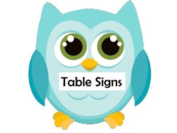 How to Use Table of Signs 的图像结果