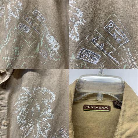 Cubavera Men's Brown Shirt | Depop