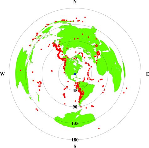 Azimuthal Equidistant Projection 的图像结果