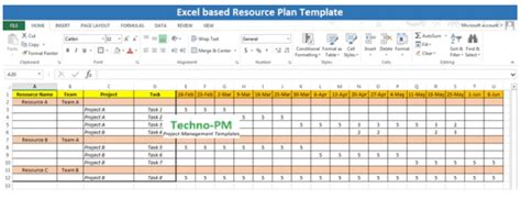 Image result for Resource Management Excel