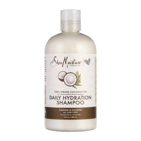 Shea Moisture Virgin Coconut Oil Hydration Shampoo 384ml | PromoFarma