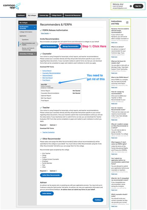 Steps to Resolve Counselor Already Assigned Error : Support