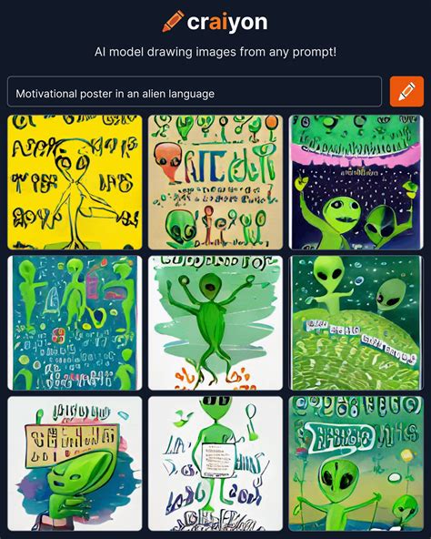 Alien Language Poster 的图像结果