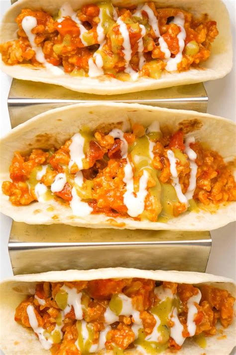 Ground Chicken Tacos - This is Not Diet Food