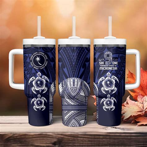 FSM Chuuk States Custom Stanley Cup 40 oz 30 oz Tumbler With Handle ...