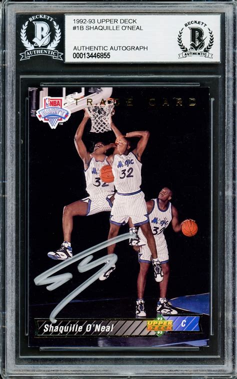 What Is A Shaq Rookie Card Worth