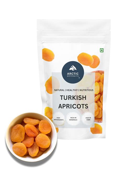 Arctic Dryfruits Premium Turkish Apricots (200g) | Natural Sun-Dried ...